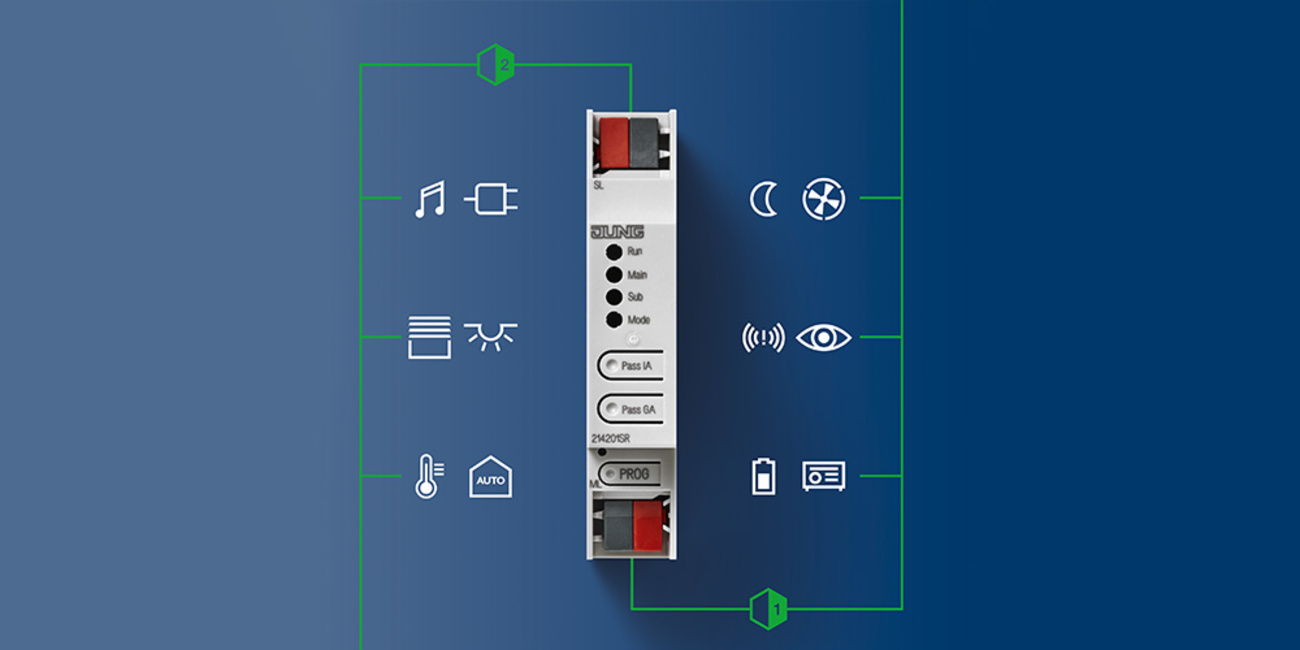 KNX Bereichs- und Linienkoppler bei Elektro Seidenspinner GmbH in Augsburg