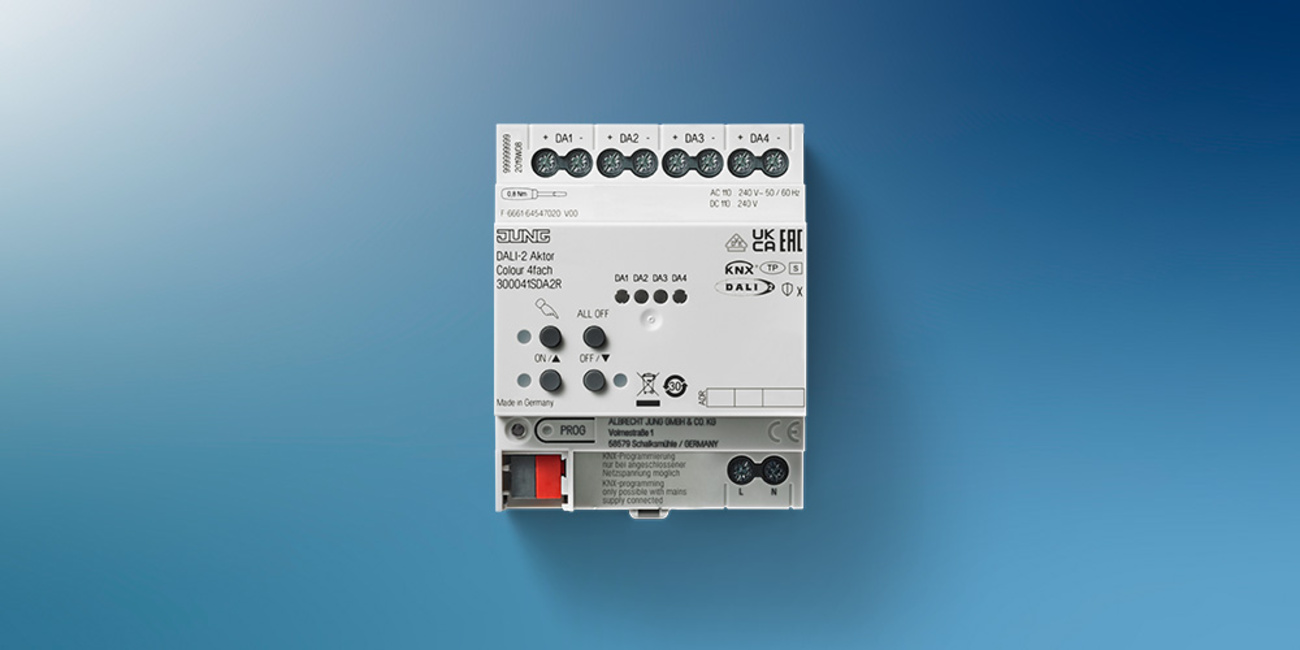 KNX DALI 2 Gateway Colour bei Elektro Seidenspinner GmbH in Augsburg